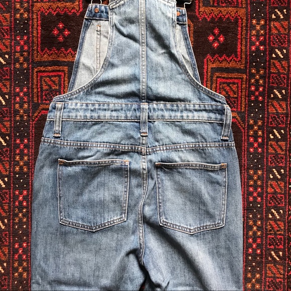 Madewell Straight-Leg Overalls in Bernard Wash - Picture 5 of 8